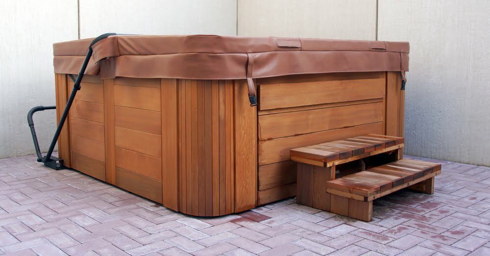 winter hot tub care cover